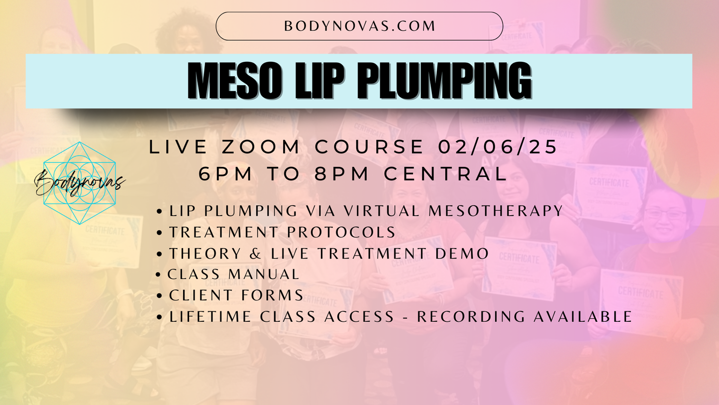 Meso Lip Plumping Live Class 2/6/25