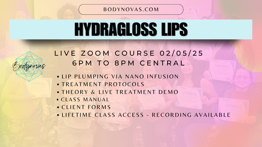 Hydragloss Lips Live Course 2/5/25 6pm to 8pm Central