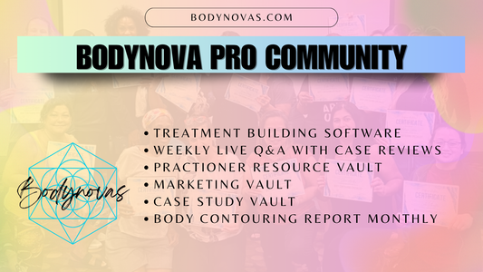 Bodynova Pro Treatment Builder App + Bodynova Pro Community