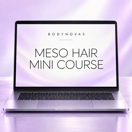 Bodynovas Meso Hair Mini Course laptop-style cover