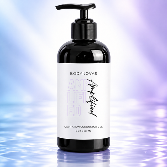 Bodynovas Amplified Cavitation Conductor Gel 8 oz pump bottle