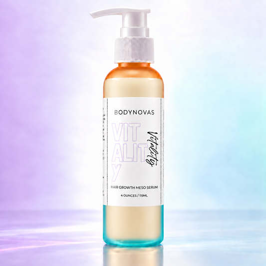 Bodynovas Vitality Hair Growth Mesotherapy Serum 4 oz pump bottle