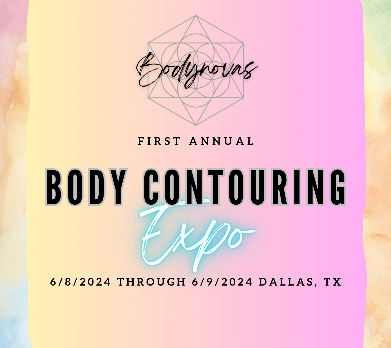 Bodynova Body Contouring Expo 06/08/24 through 06/09/24 Dallas, TX - Vendor Ticket